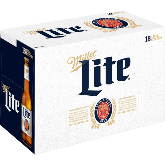 Miller Lite Pilsner Beer Cans