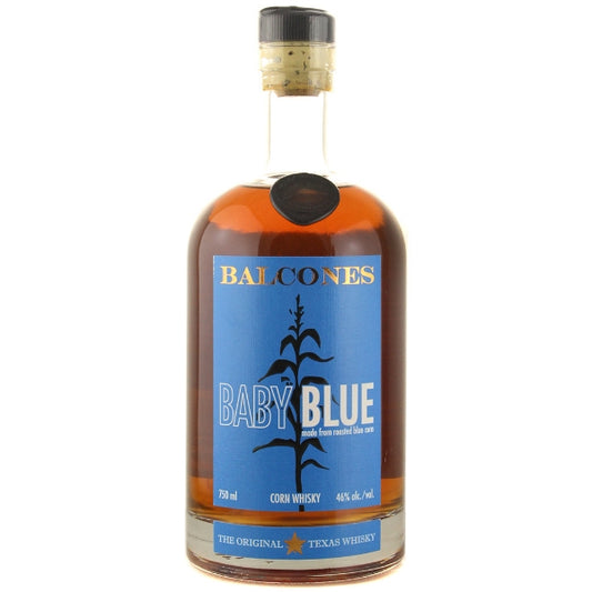 Balcones Baby Blue Corn Whisky Bottle Texas