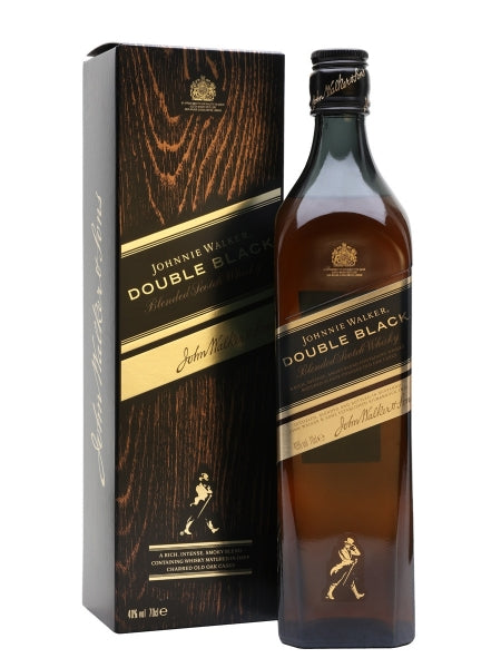 Johnnie Walker Double Black Label 80 Proof Blended Scotch Whisky Bottle