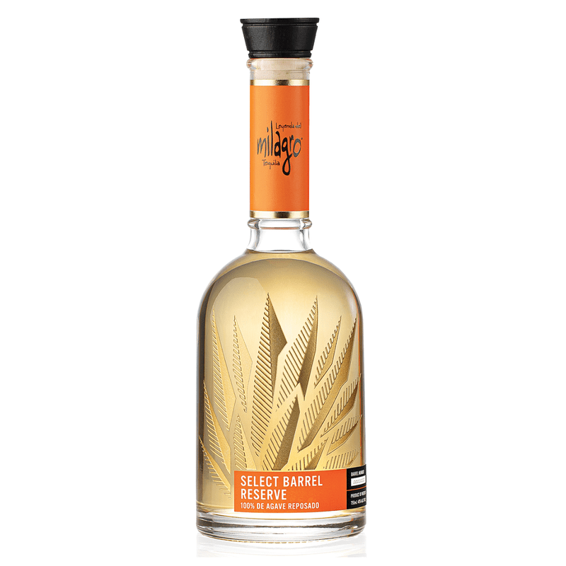 Milagro Select Barrel Reserve Reposado Tequila Bottle