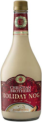 Christian Brothers Holiday Egg Nog Liqueur Bottle