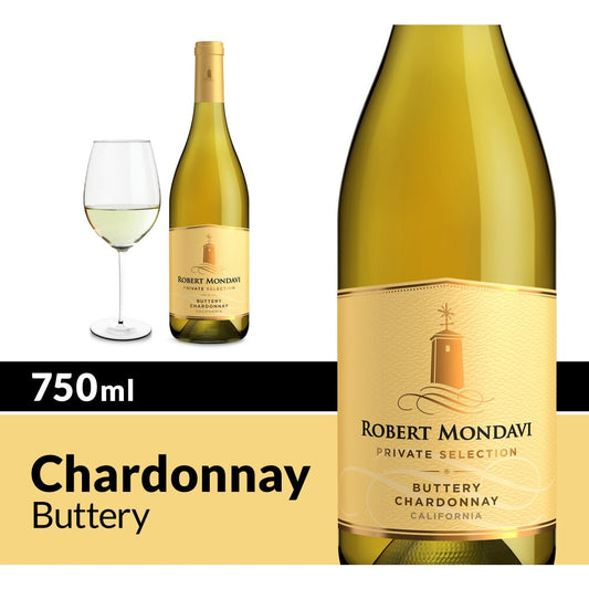 Robert Mondavi Winery Buttery Chardonnay Bottle California