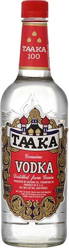 Taaka Vodka Bottle