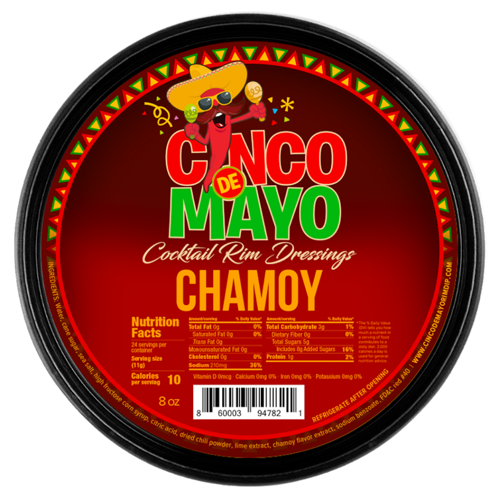 Cinco de Mayo Chamoy Michelada Rim Dressing