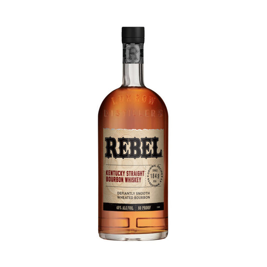 Rebel Yell 80 Proof Kentucky Straight Bourbon Whiskey Bottle