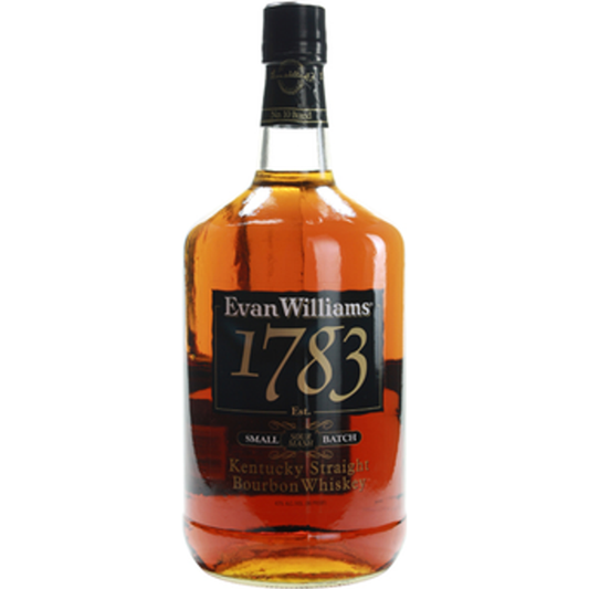 Evan Williams 90 Proof 1783 Small Batch Kentucky Straight Bourbon Whiskey Bottle