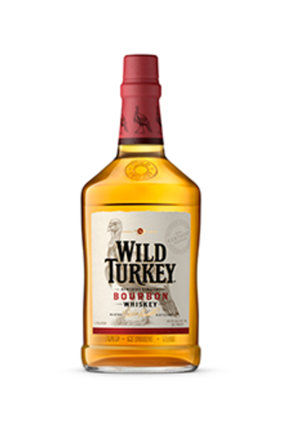 Wild Turkey Kentucky Straight Bourbon Whiskey Bottle