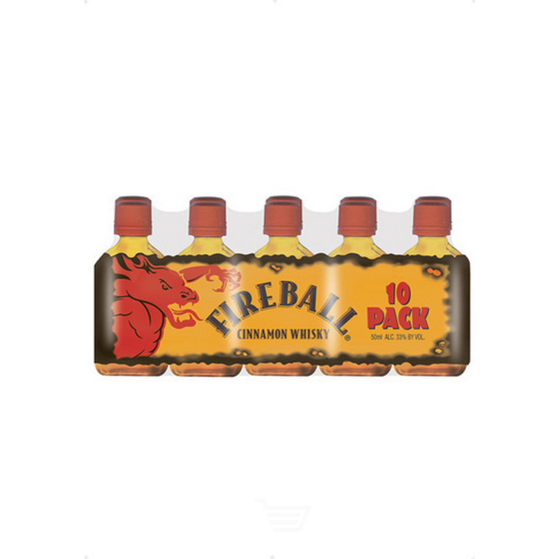 Fireball Cinnamon Whisky Bottles