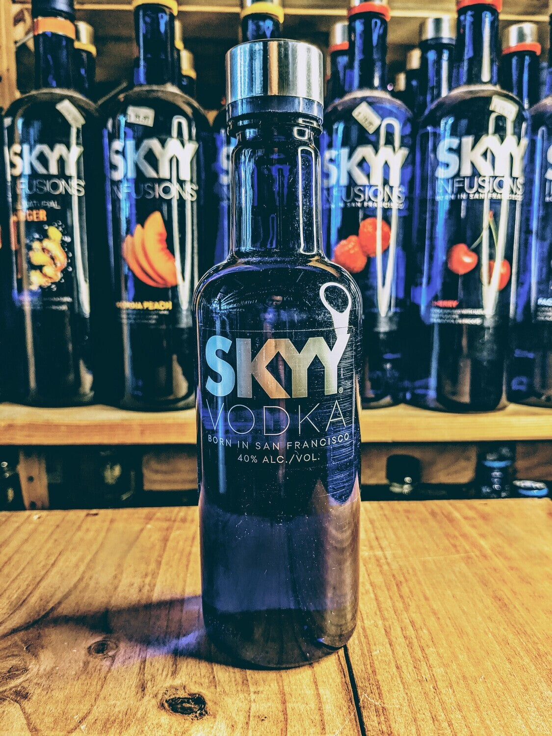 Skyy 80 Proof Vodka Bottle