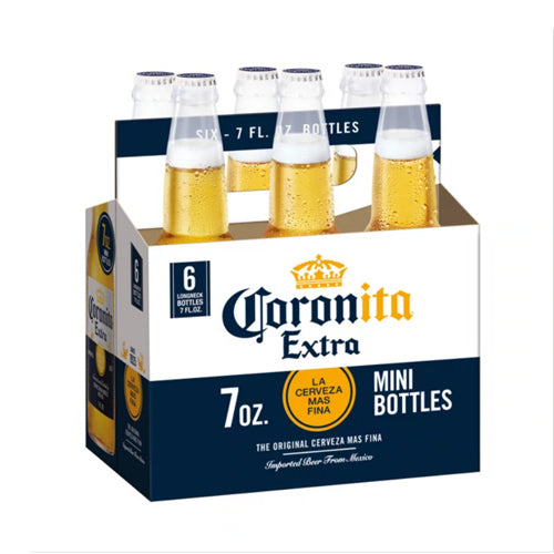 Corona Extra Coronita Mexican Lager Beer Bottles