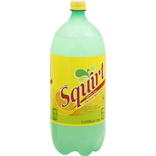 Squirt Grapefruit Soda Bottle