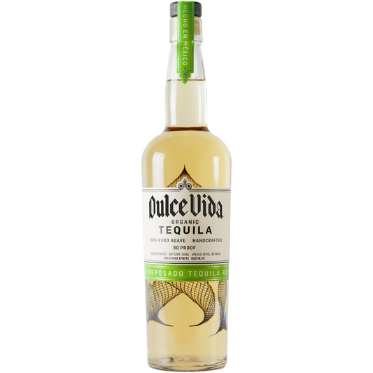 Dulce Vida 80 Proof Organic Reposado Tequila Bottle